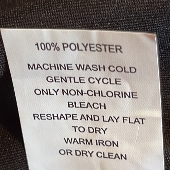 Michael by Michael Kors black/white speckled lined midi skirt, back slit, zipper - Picture 7 of 8